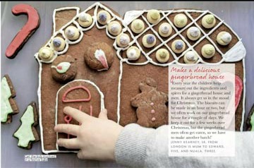 our gingerbread house tradition