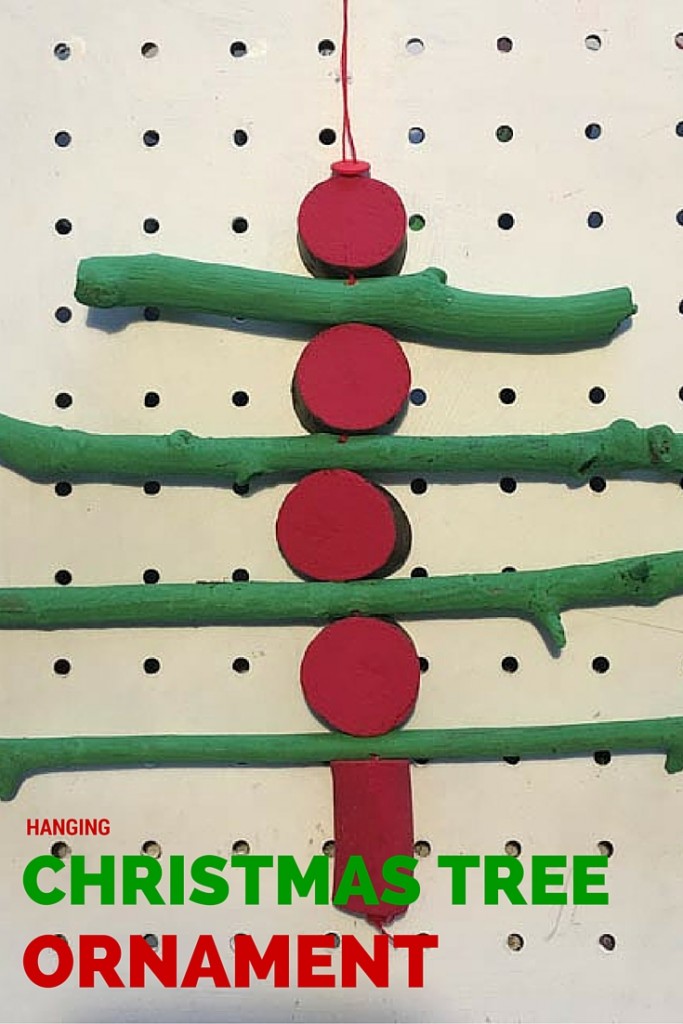 hanging Christmas tree ornament