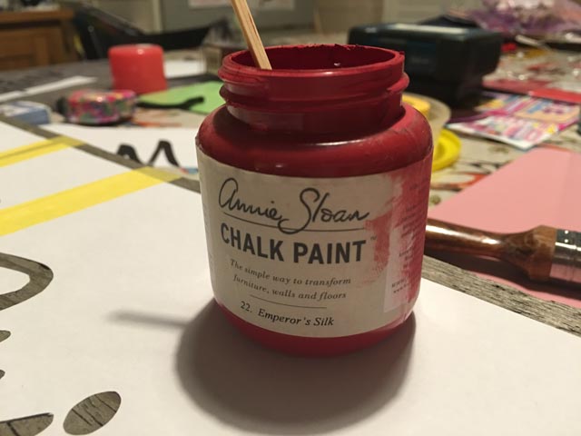 Annie Sloan chalk paint
