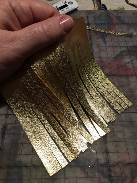 Mollie Makes gold succulent kit