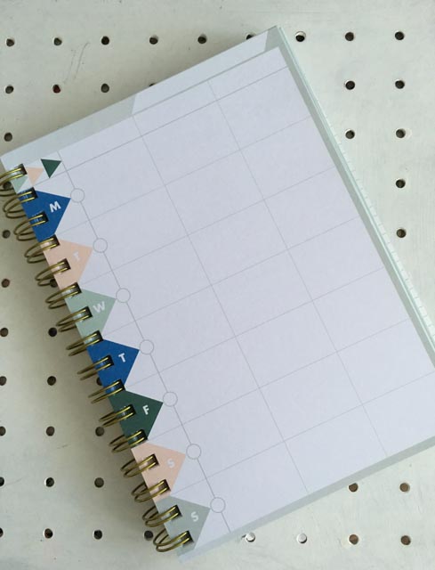 blank page in The Life Planner