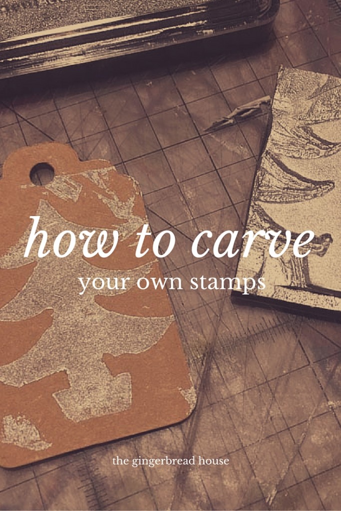 How to carve your own stamps