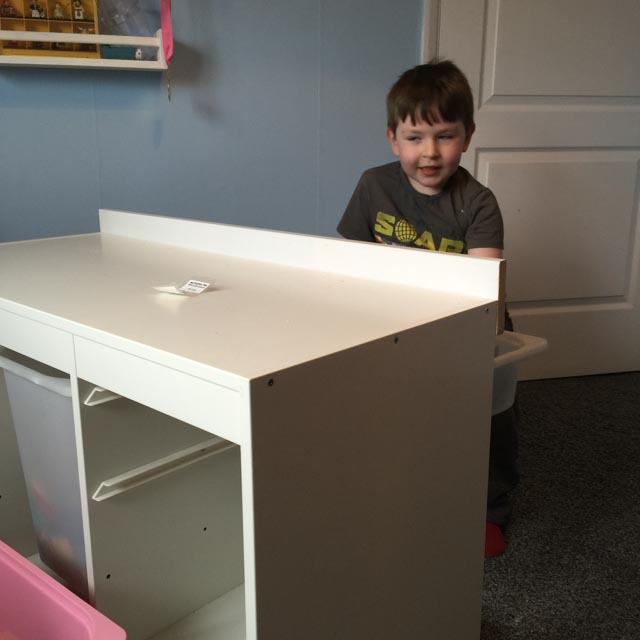 Ikea hack Lego table