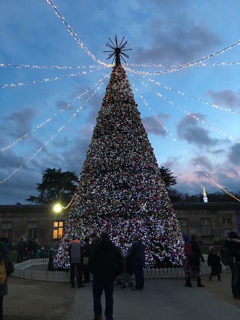 display at Longleat Festival of Lights