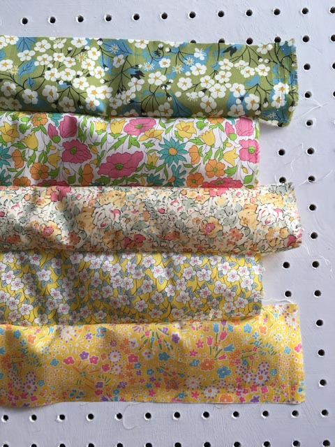 liberty strips of fabric