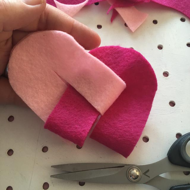 Scandi heart decorations tutorial