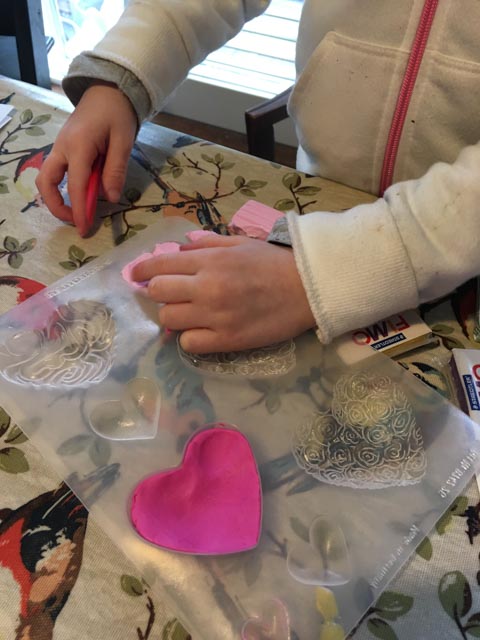 Heart Clay Mould