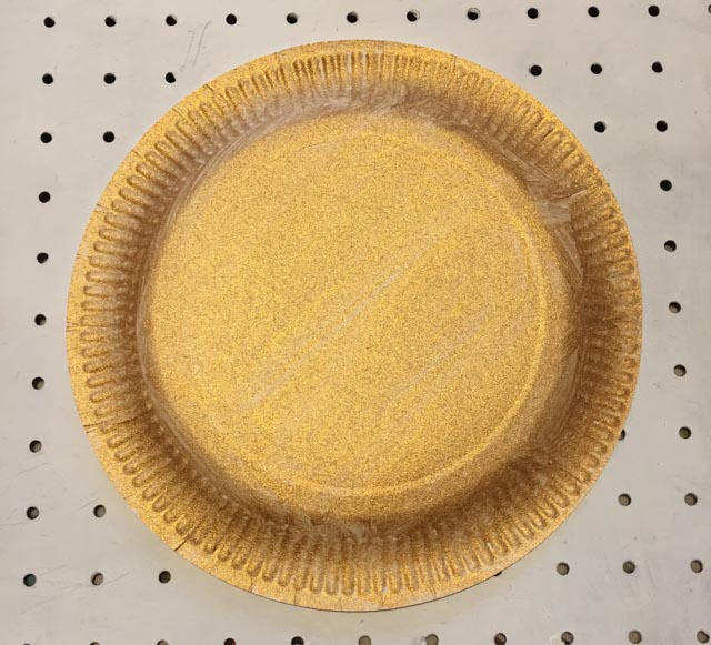Chinese New Year paper plate monkey