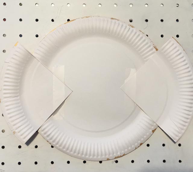 Chinese New Year paper plate monkey
