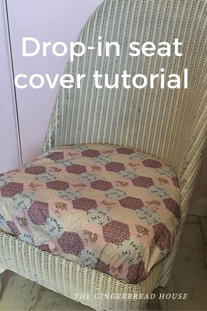 drop in seat cover tutorial