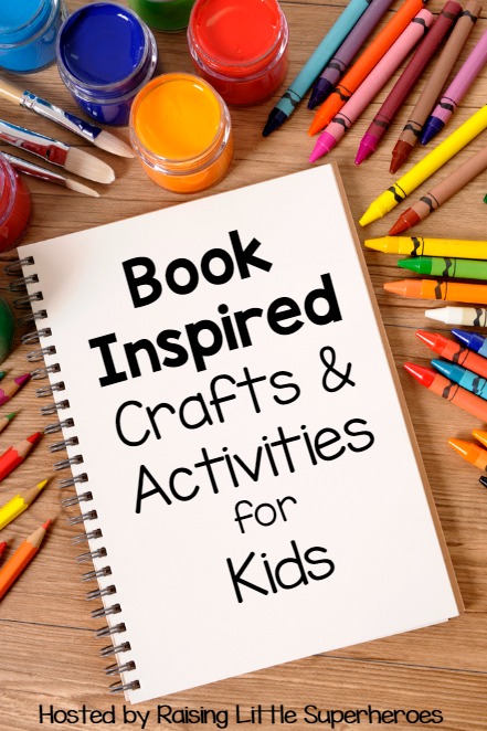 Book inspired crafts and activities for kids