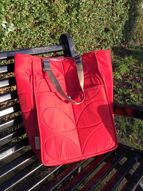 Little Owl Quilted Reversible Tote