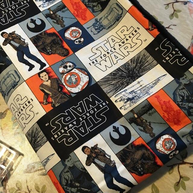 Star Wars The Force Awakens blanket 