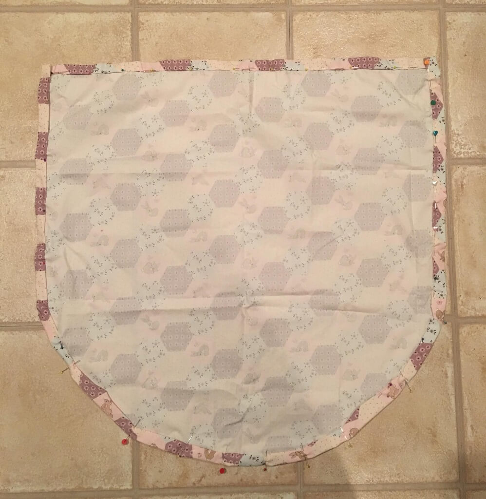 How to make a cover for a drop-in seat