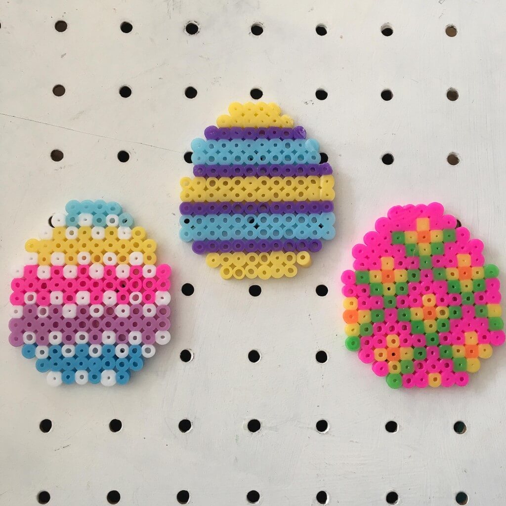 fuse bead Easter eggs