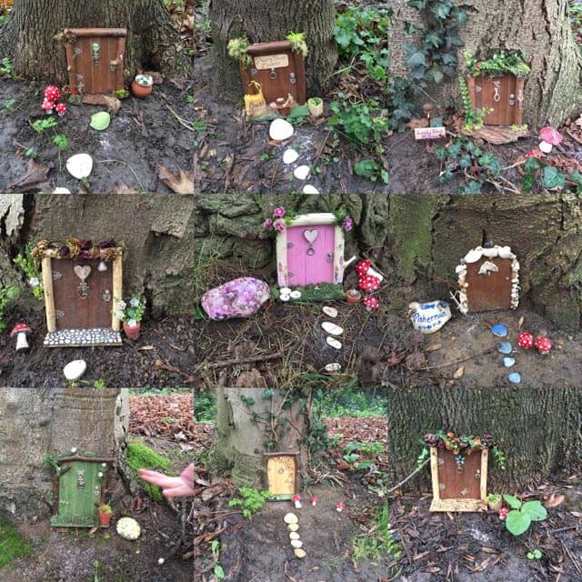 9 fairy houses