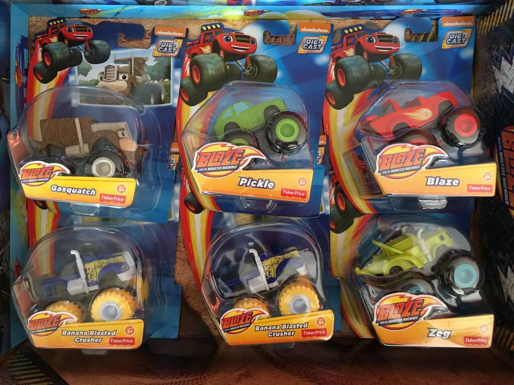 Blaze toy selection