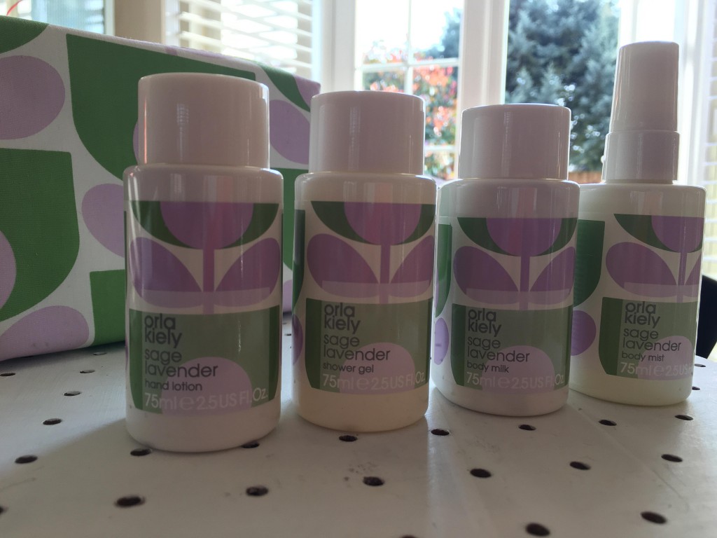 orla Kiely sage and lavender