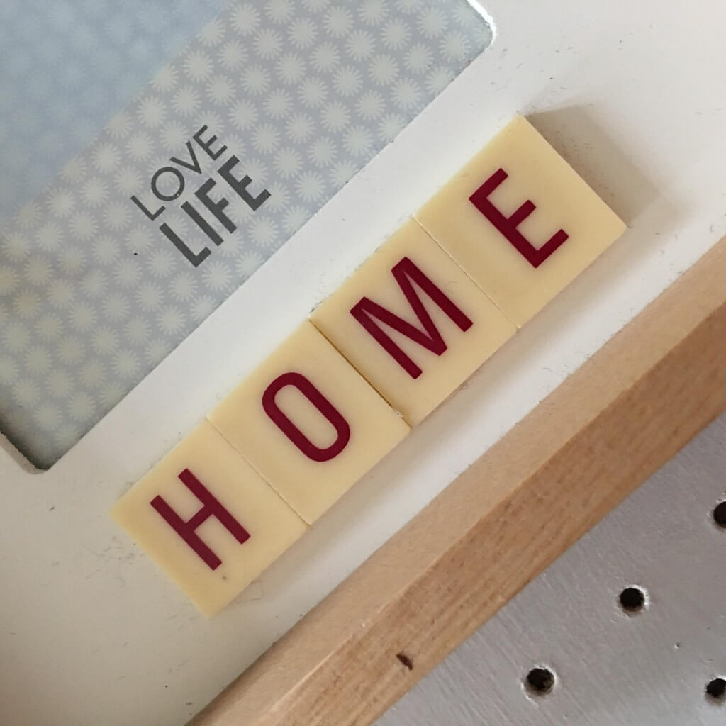 house shaped picture frame