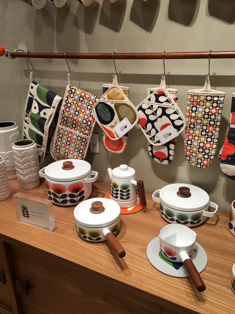 Orl Kiely kitchen ware