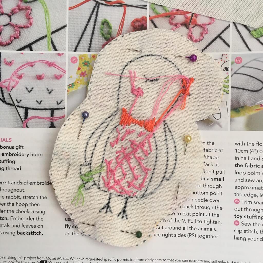 Mollie Makes Mr Fox & pals decorations