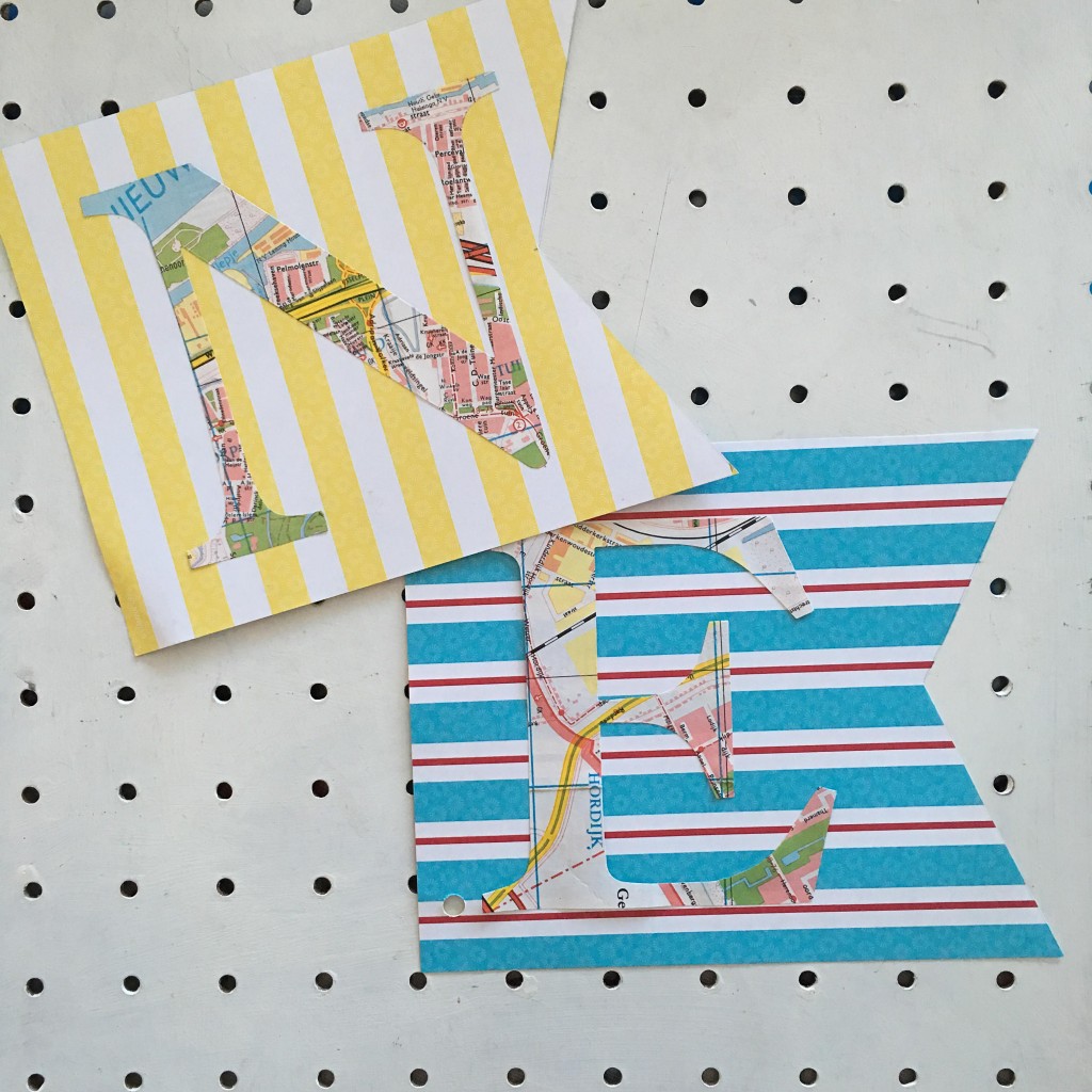 die cut letters