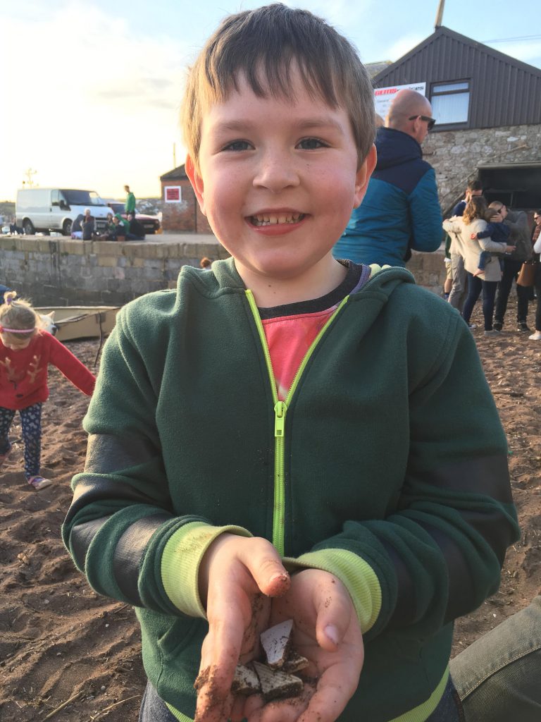 collecting sea glass