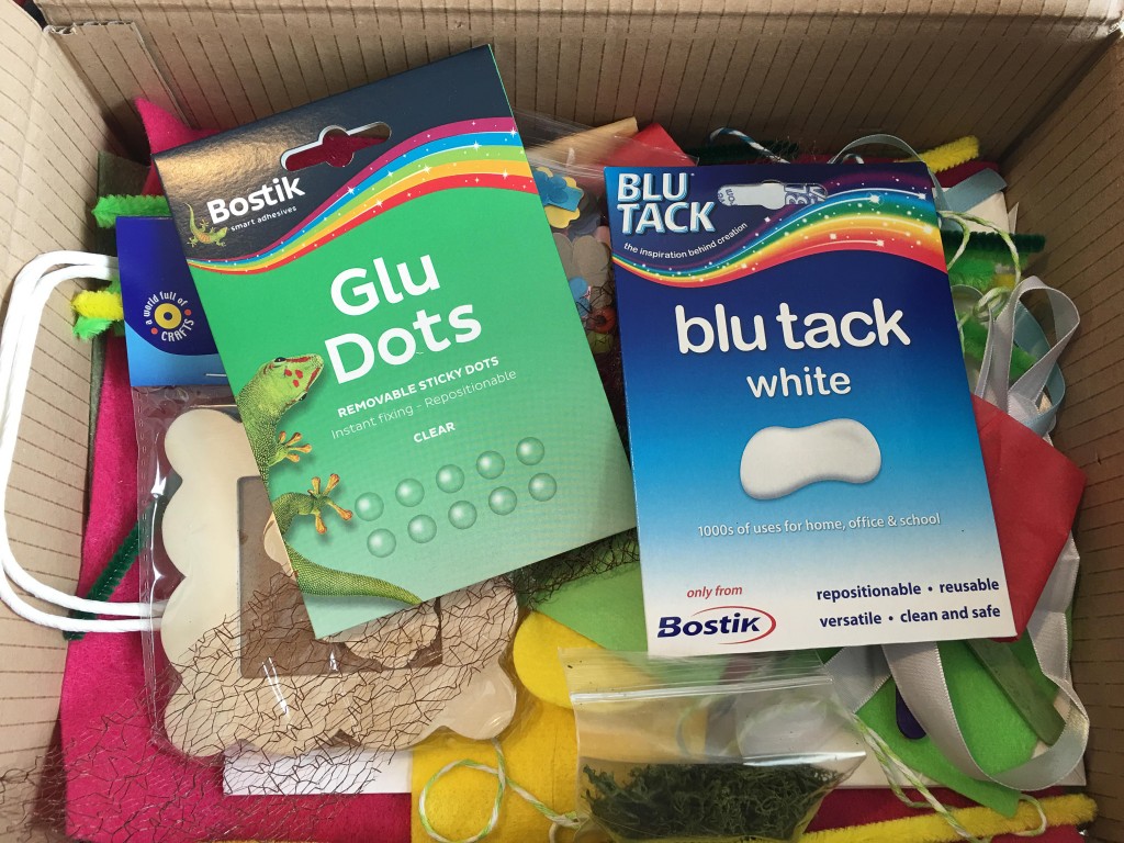 bostik bloggers craft box