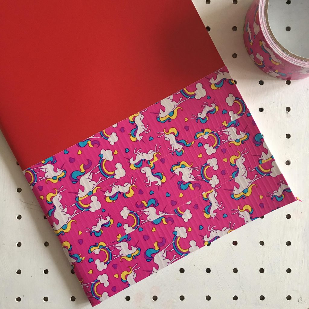 Duck Tape notebook
