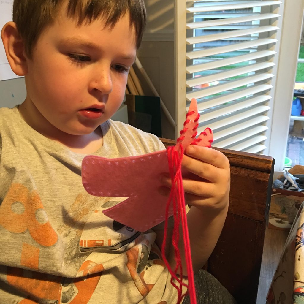 how to sew a unicorn