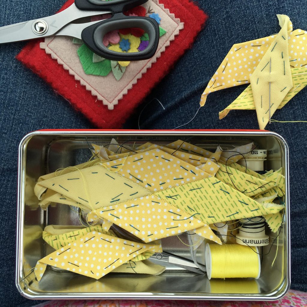 my WIP tin