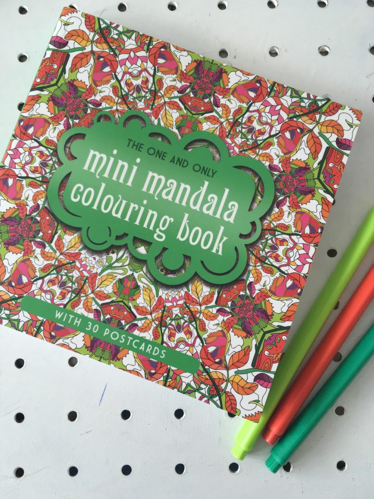 The One and Only Mini Mandala Colouring Book