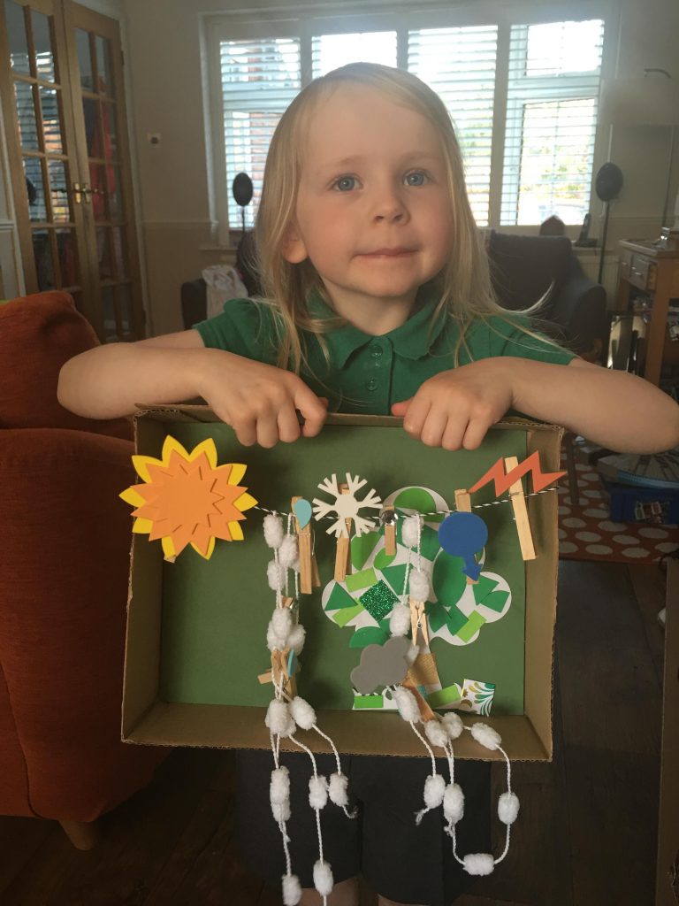 kid friendly weather station craft