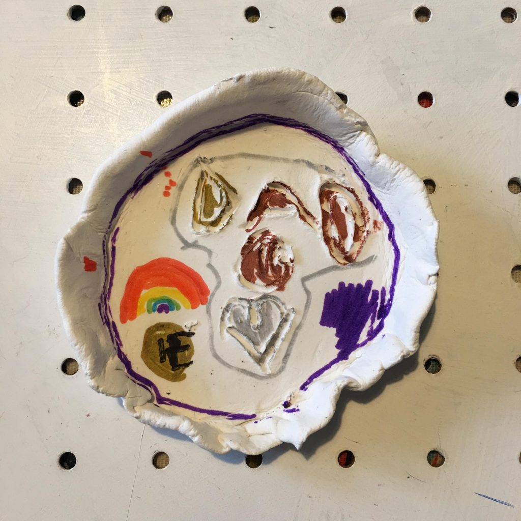 air drying clay Father's Day gift