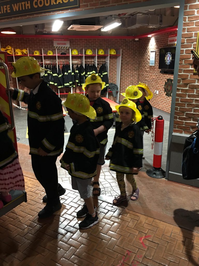 KidZania London fire station