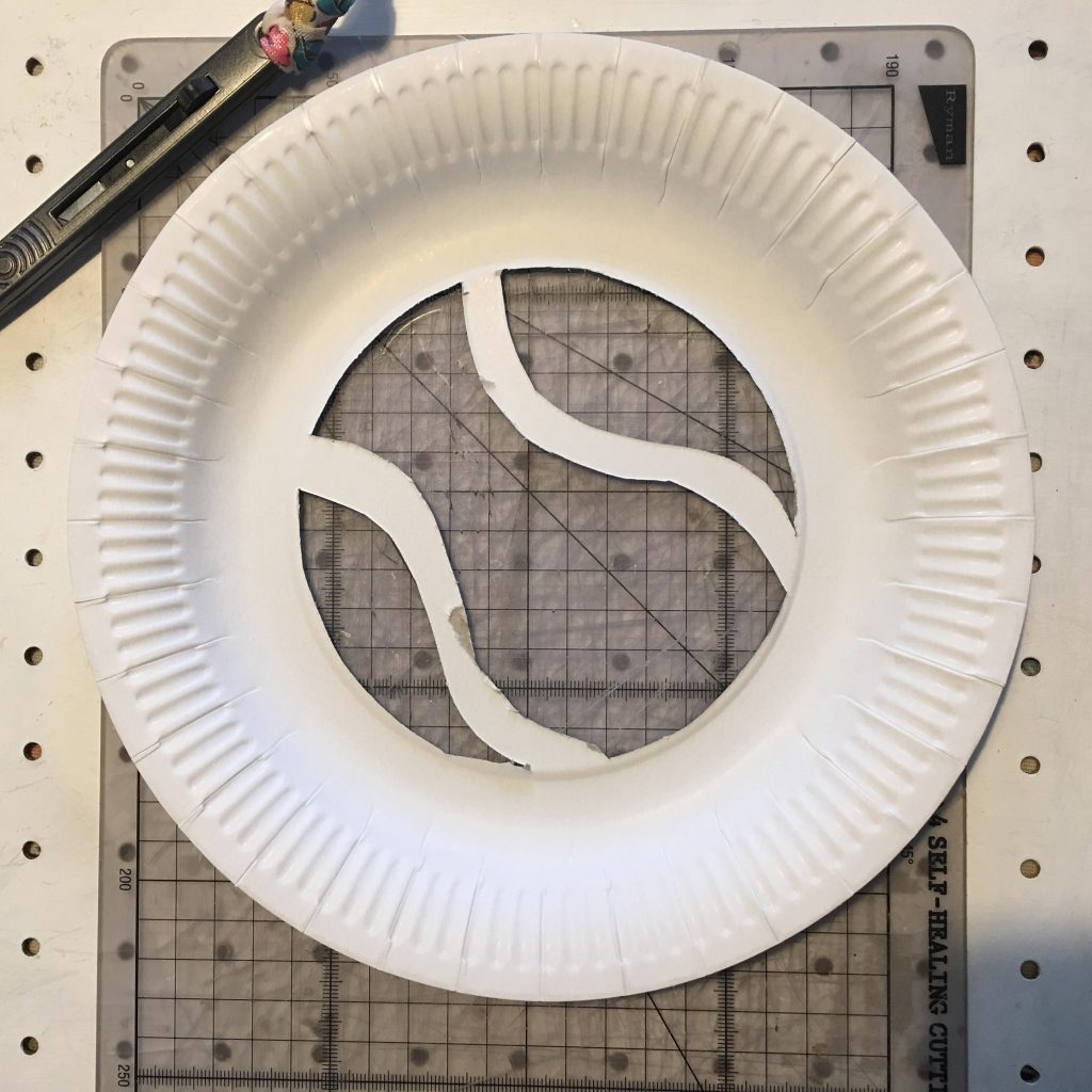tennis ball sun catcher craft