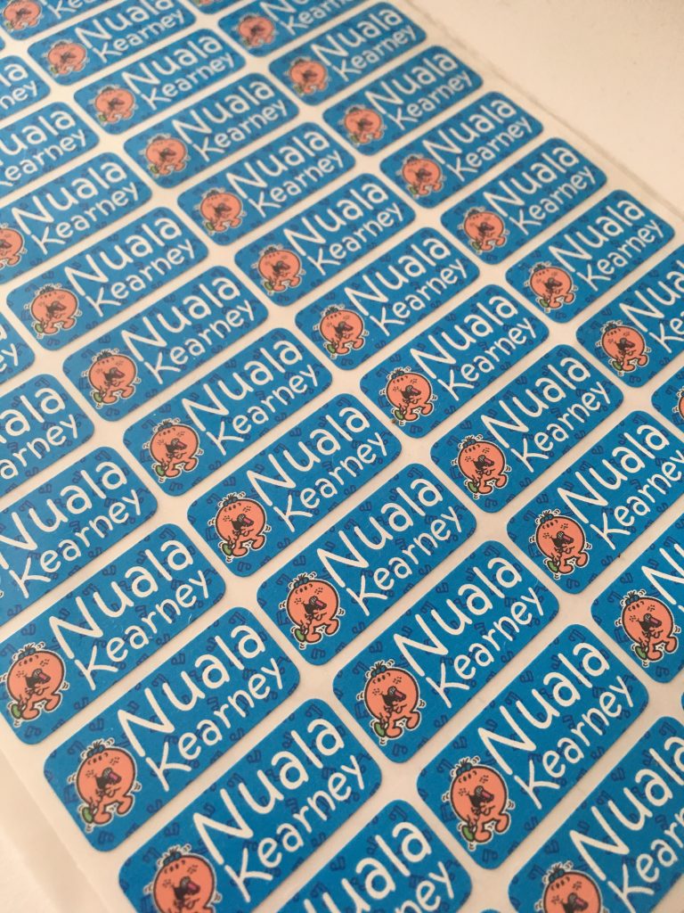 my nametags labels