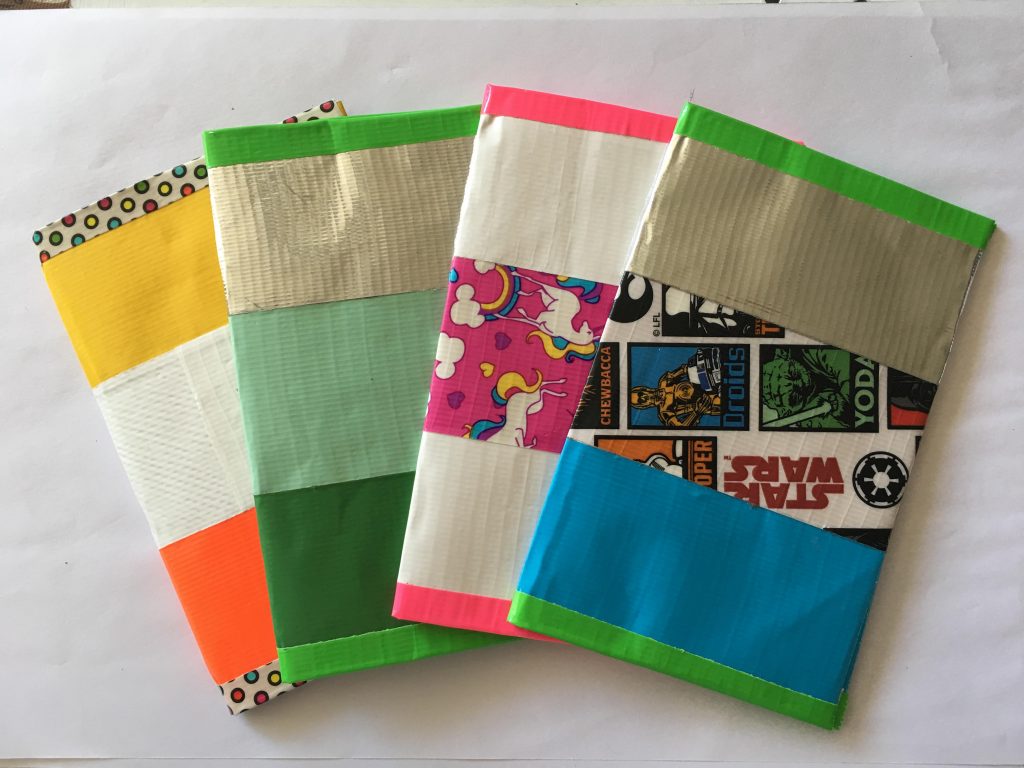 Duck Tape passport cover tutorial
