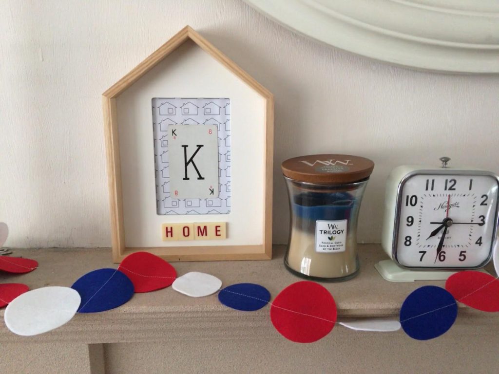 felt circle bunting tutorial