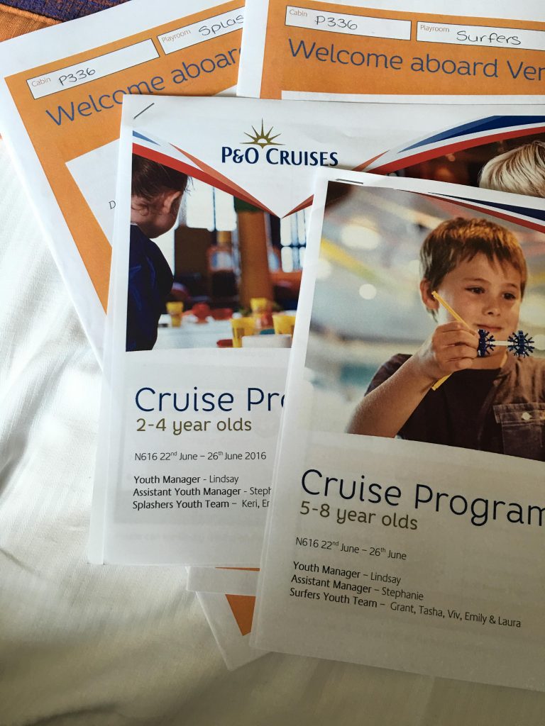 P&O cruise Kids Club