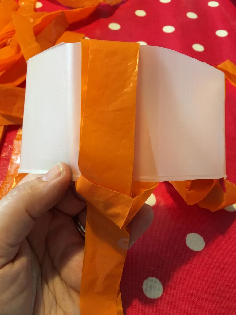 recycled bag wind sock