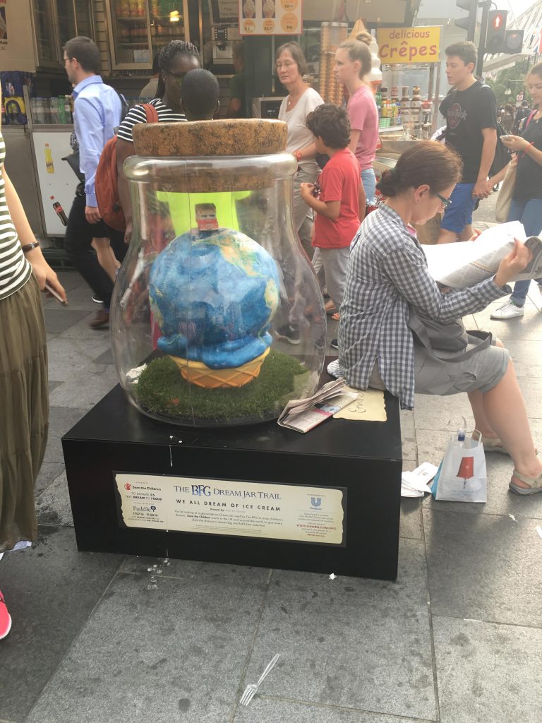 The BFG Dream Jar Trail Oxford Street
