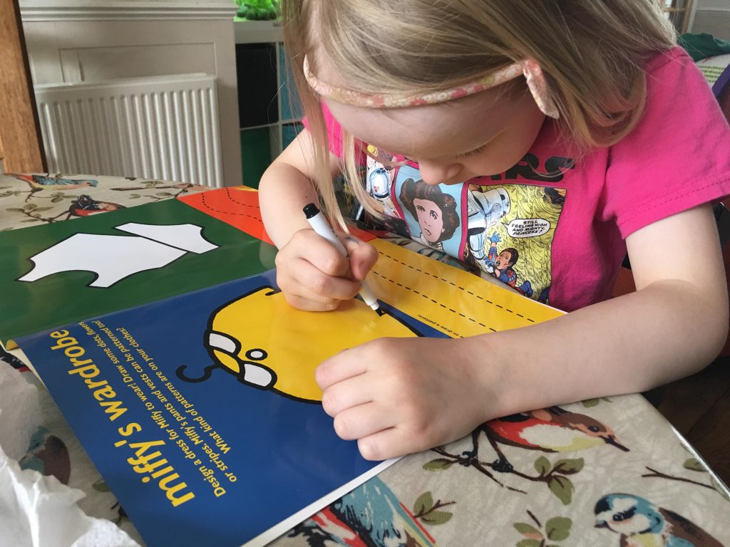 Miffy draws wipe clean book