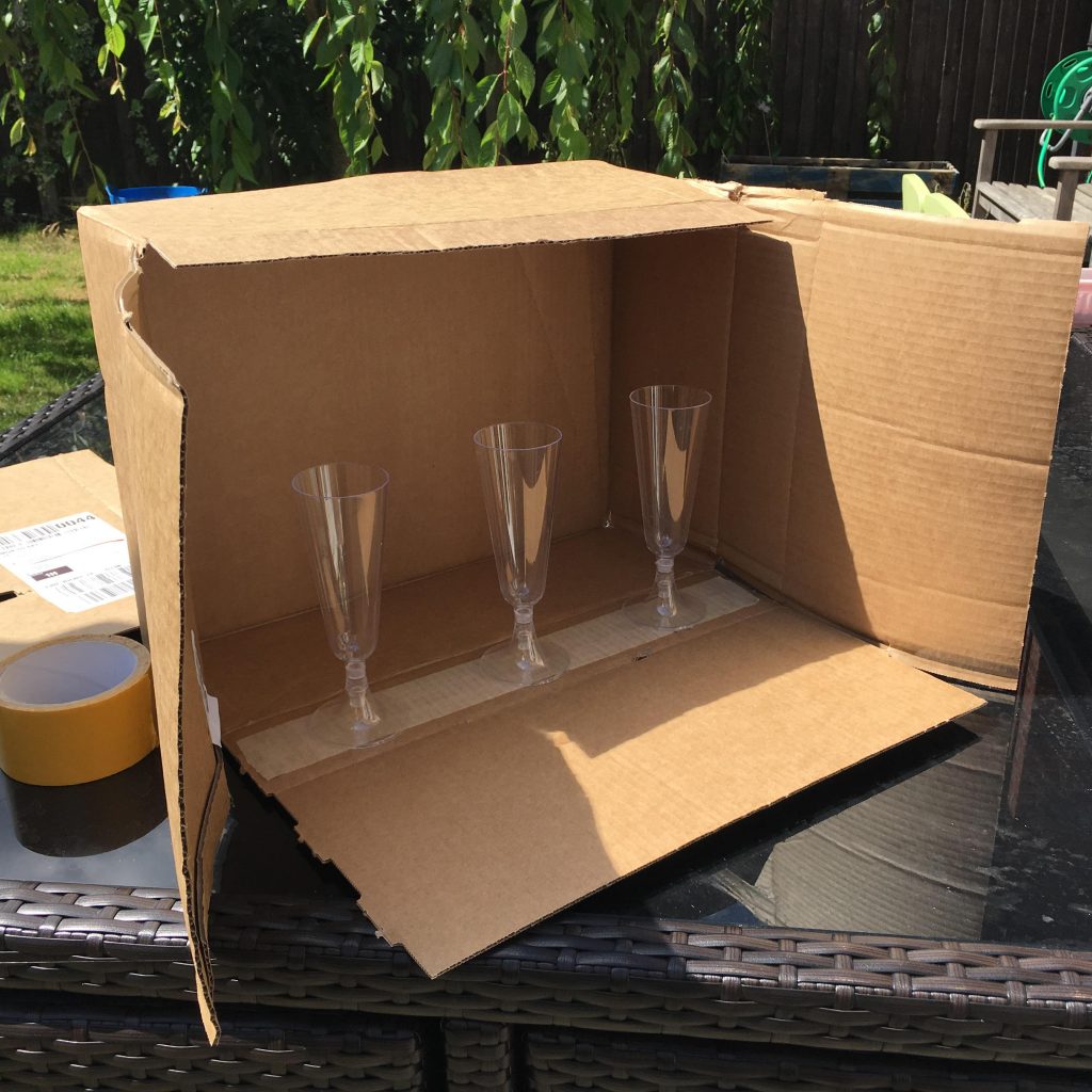 DIY real plastic gold trophies