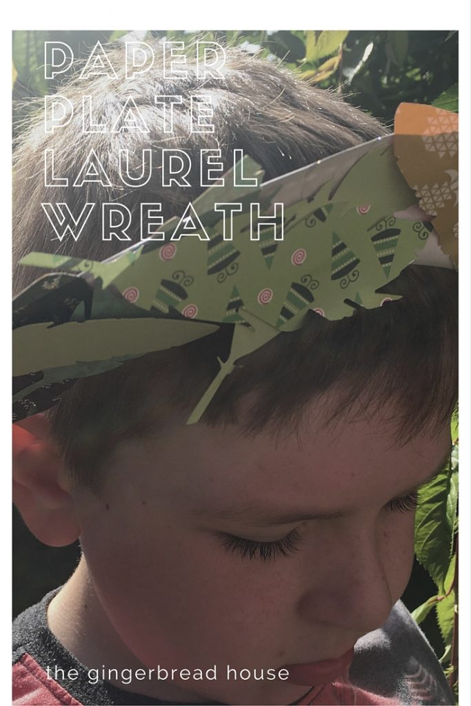 PAPERPLATELAURELWREATH